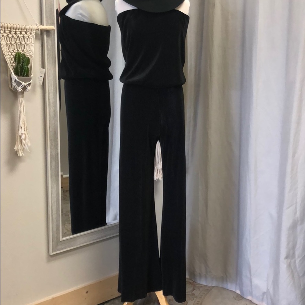 Pleated jumpsuit